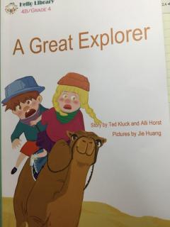 绘本一一a great explorer