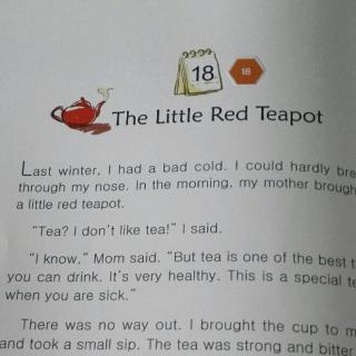 18-The Little Red Teapot