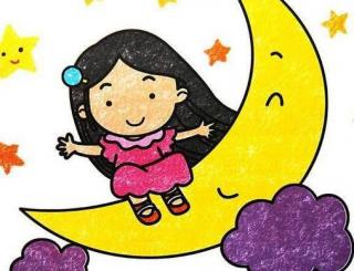 艾乐幼儿园睡前故事《月亮和星星的童话》