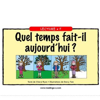 Quel temps fait-il aujourd'hui?