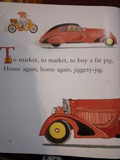 To market，to market，to buy a fat pig