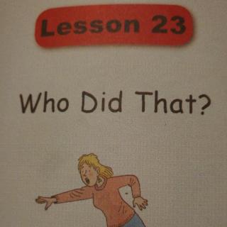 典范英语1a lesson 23