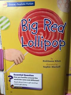 Big Red Lollipop