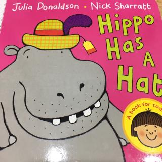 hippo has a hat