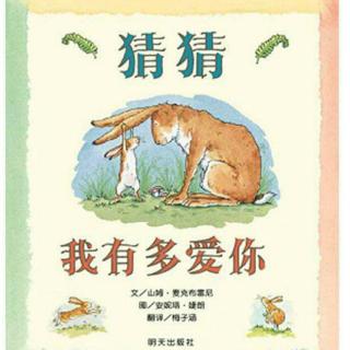 绘本《猜猜我有多爱你》