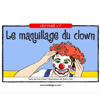 Le maquillage du clown