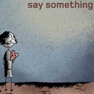 乐洋听英|say something