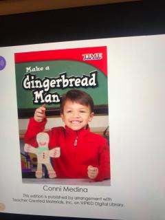 Make a Gingerbread Man} Lucien talk