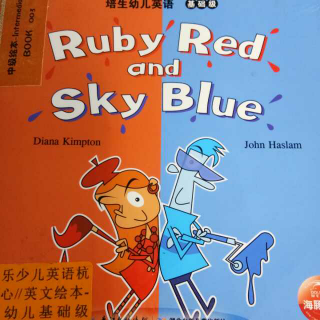 Ruby Red and Sky Blue --Maggie