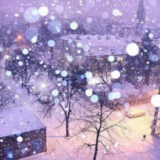 今夜，在一场大雪中遥望  水晶•简