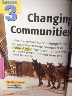 Changing Communities