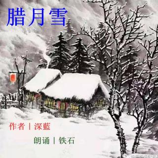 《腊月雪》作者｜深藍 ；朗诵｜铁石