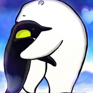企鹅和它的北极熊