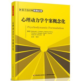 第三章如何进行心理动力学个案概念化？第17页～20页