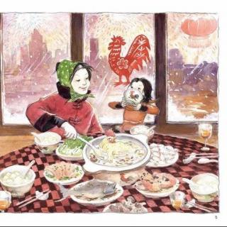 「雪莹阅会」外婆和大公鸡-雪莹Family