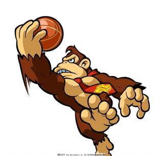 会打篮球的大猩猩