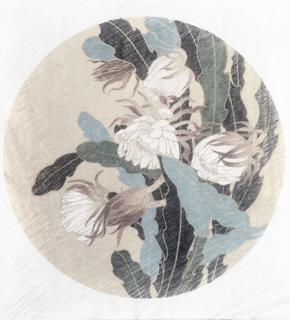 戴其苍作品《昙花》