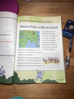 Marco Polo：a life of travel--Amy