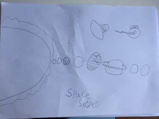 Space secret - elf school meets the spaceship