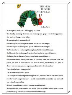 Day4-The very hungry caterpillar