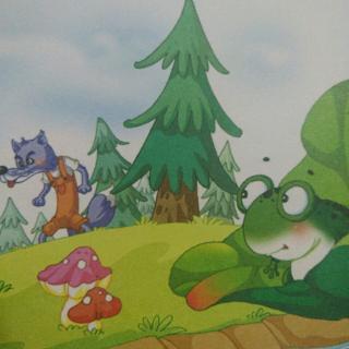 通许县春蕾幼儿园园长妈妈讲故事《小青蛙打老狼》