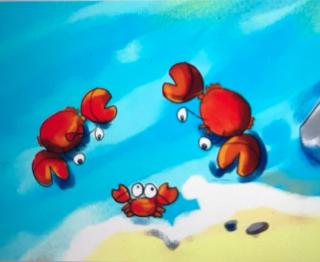 “晚安故事汇”——《竖着爬的小螃蟹》