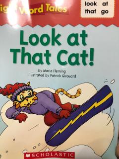 【猫娃读英文绘本】Look at That Cat