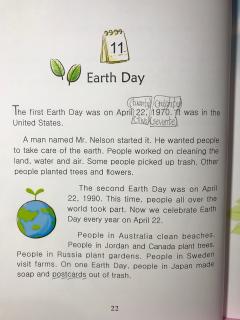 1-11 Earth day