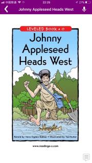 Johnny Appleseed Heads West | Level O