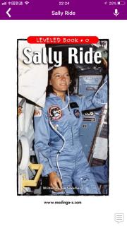 Sally Ride | Level O | Reading a-z