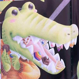小鳄鱼的糖果牙齿（少吃甜食+养成从小按时刷牙的好习惯）