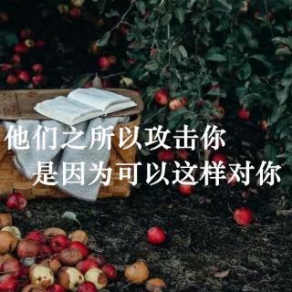 他们之所以攻击你，是因为可以这样对你