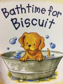 Bath timefor Biscuit