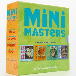 ♪【伴读】《Mini Masters（小小艺术大师）》第一课 - Painting with Picasso