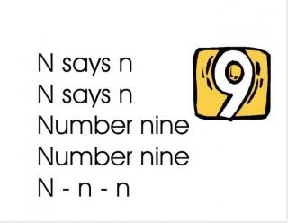 Letter N