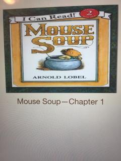 英文章节书～Mouse soup ~Chapter1