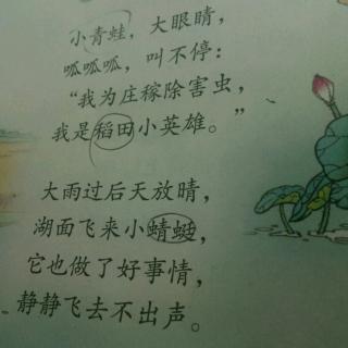 青蛙与小蜻蜓歌唱版