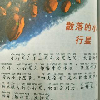 少儿百科——散落的小行星