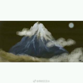 富士山和月见草