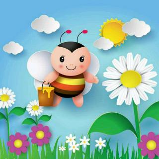 【小易姐姐讲故事】小蜜蜂与花儿