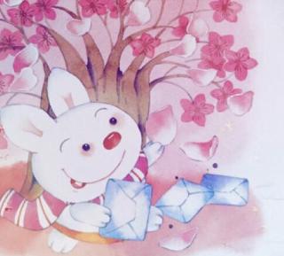 幼儿故事 桃树下的小白兔