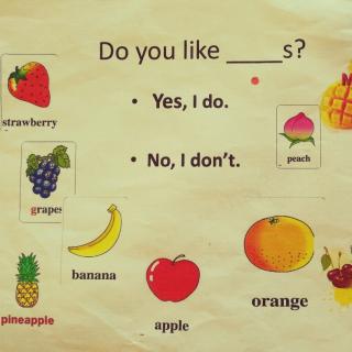 I like fruits20180331