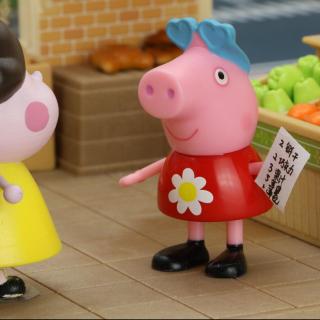 猪小妹要邀请好朋友来家里聚会，她需要先去奇妈妈的超市购买食