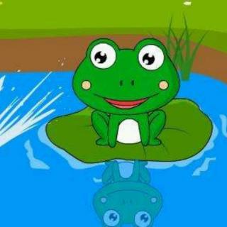 东艺幼儿园晚安故事《小青蛙洗澡》