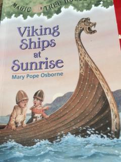 Viking ships at sunrise 1，2