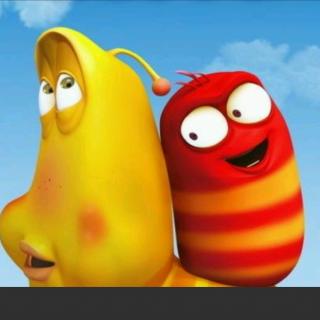 自编童话《小红虫和小黄虫》