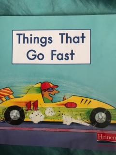 Things That Go Fast