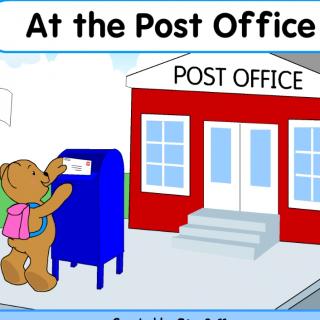 at the post office