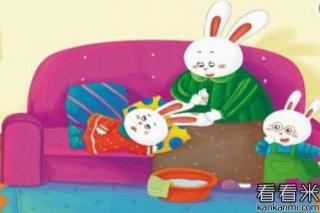睡前故事：长耳朵兔和小老虎的故事