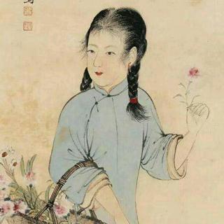 春天卖花女~顾偕